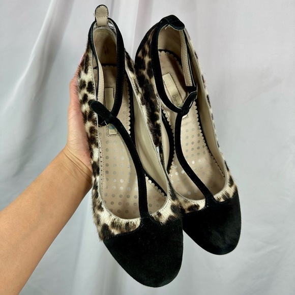 Boden lucinda animal print mary janes size 8 - Picture 2 of 11